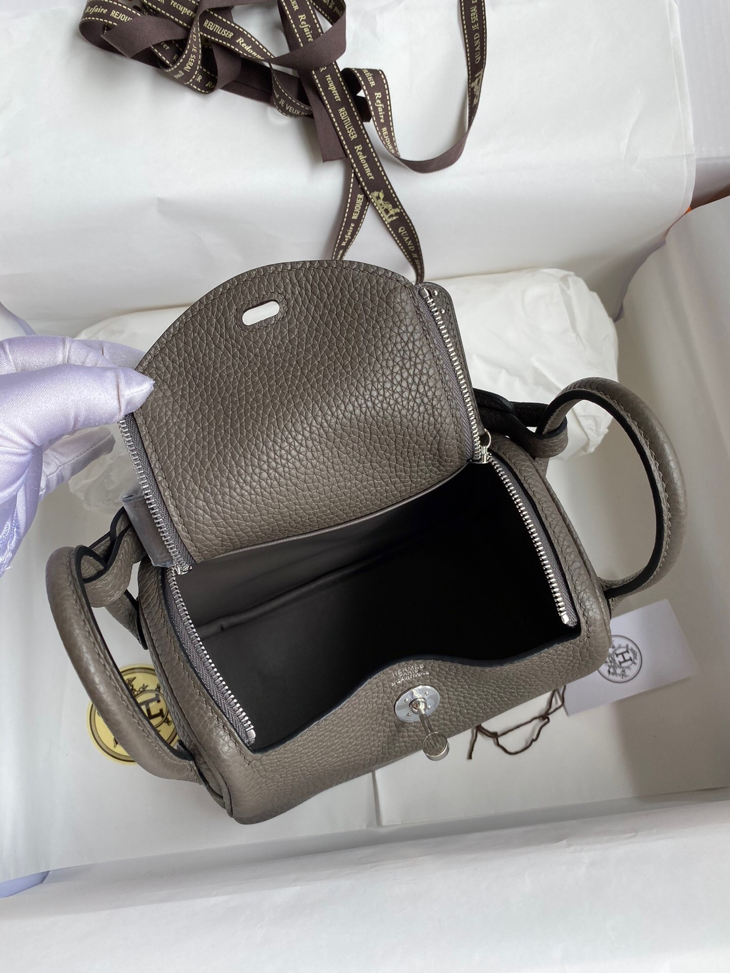 Hermes Mini lindy 19cm