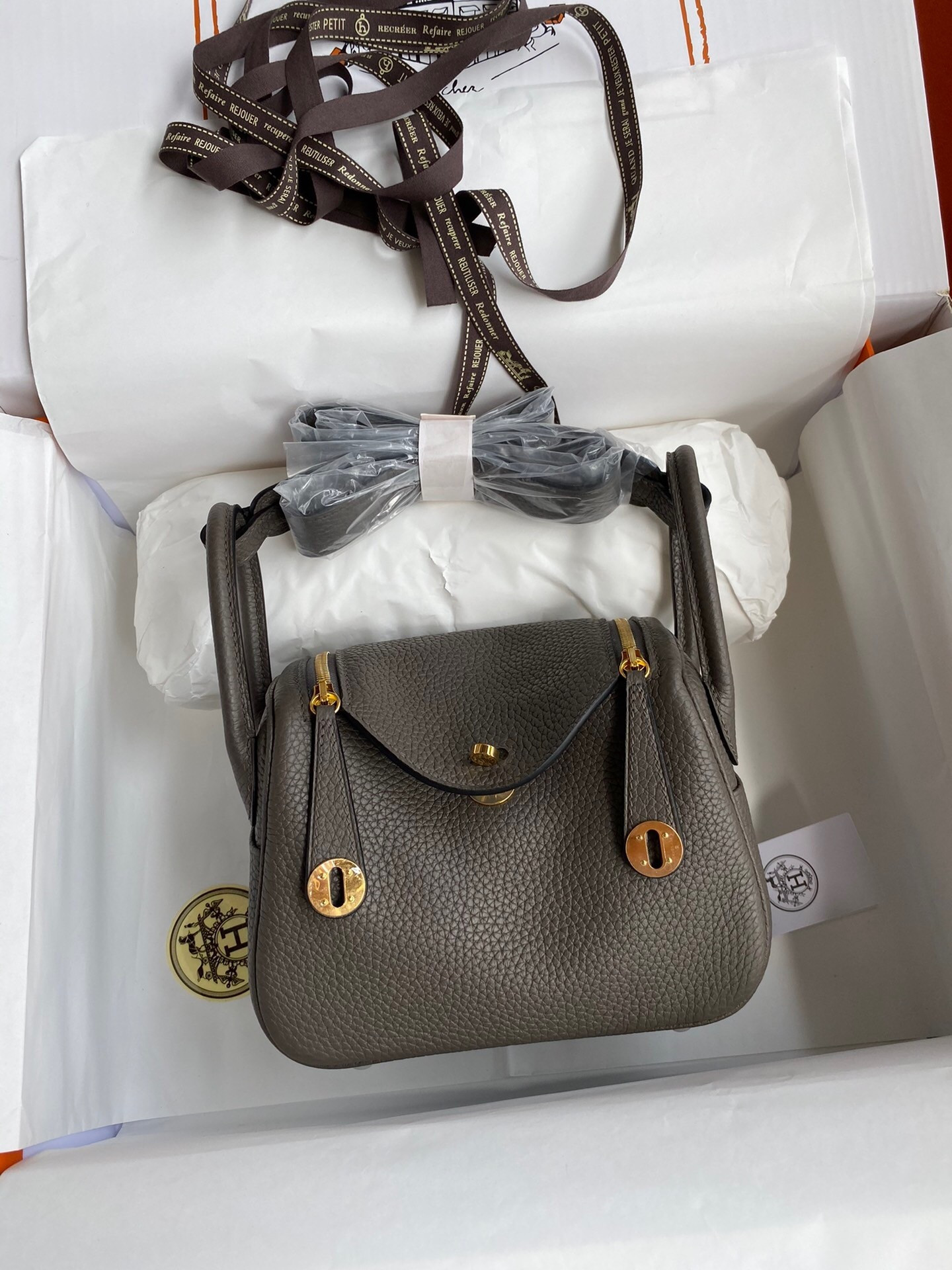 Hermes Mini lindy 19cm