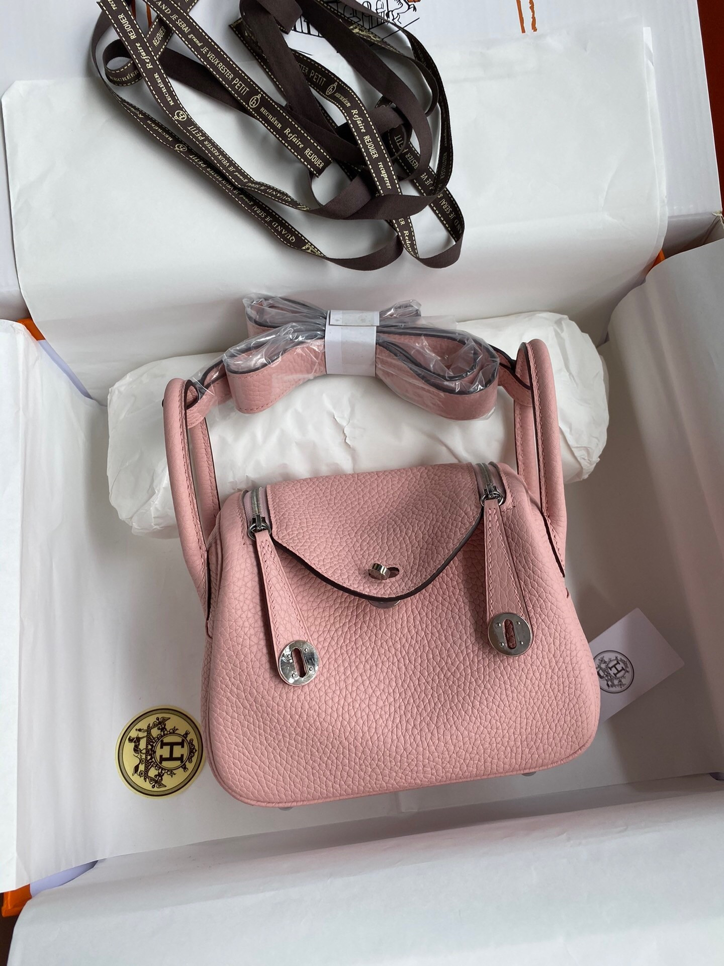 Hermes Mini lindy 19cm