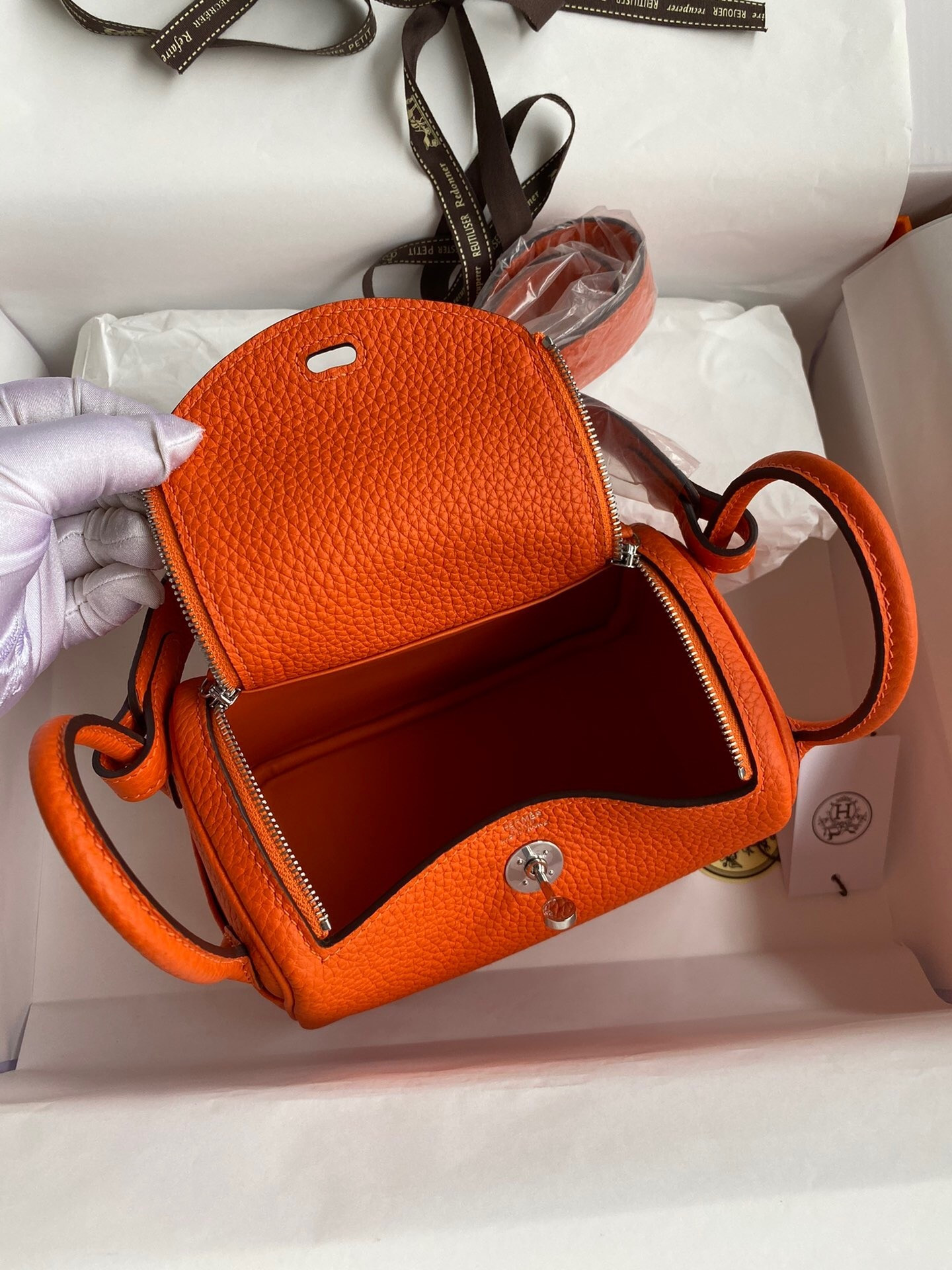 Hermes Mini lindy 19cm