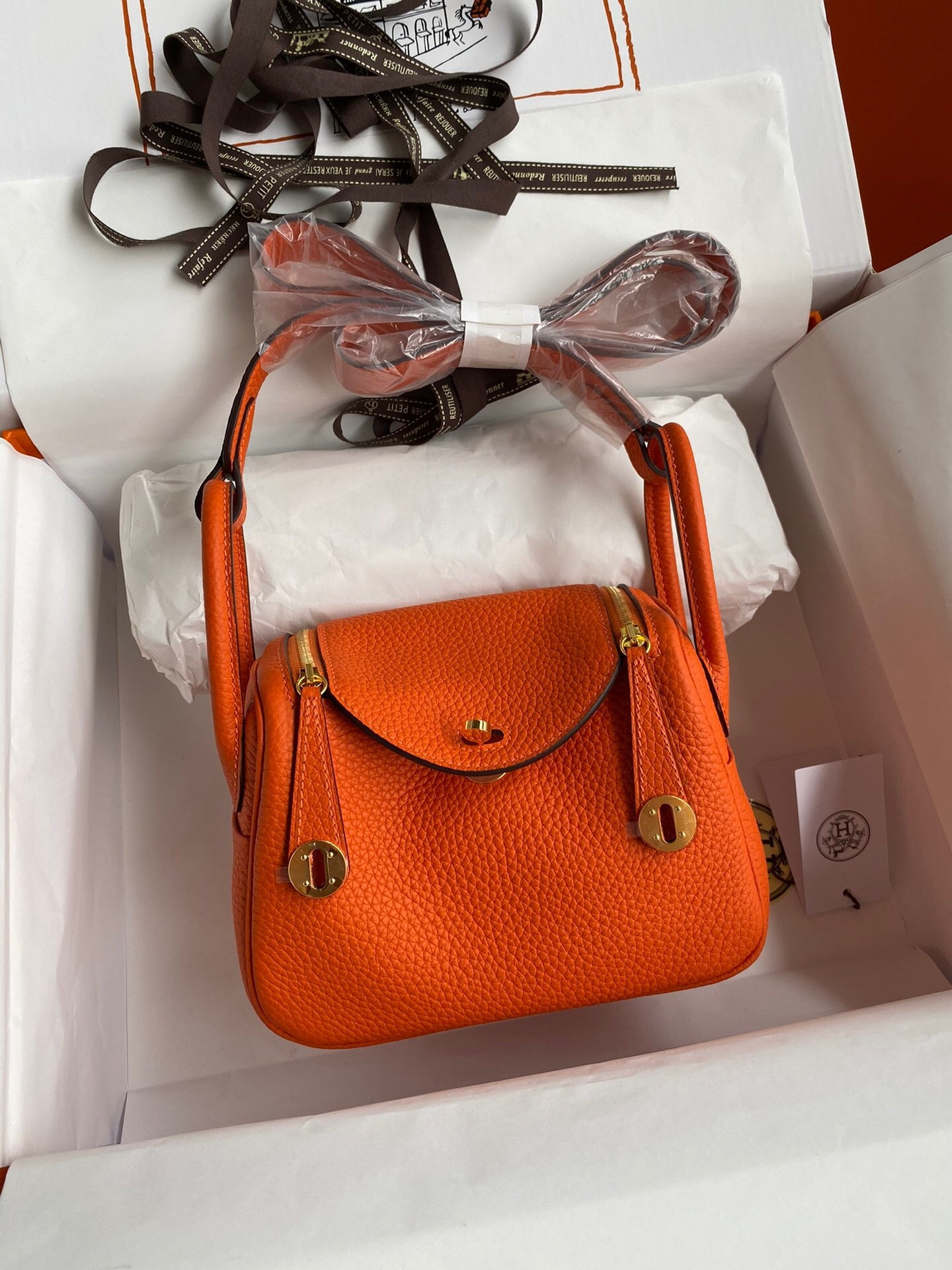 Hermes Mini lindy 19cm