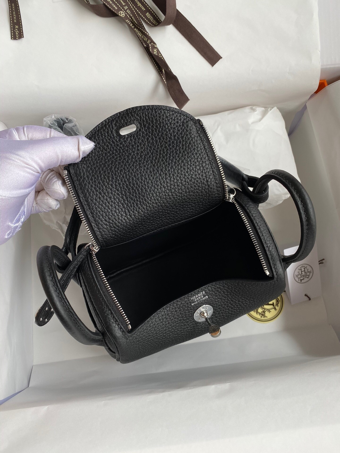 Hermes Mini lindy 19cm