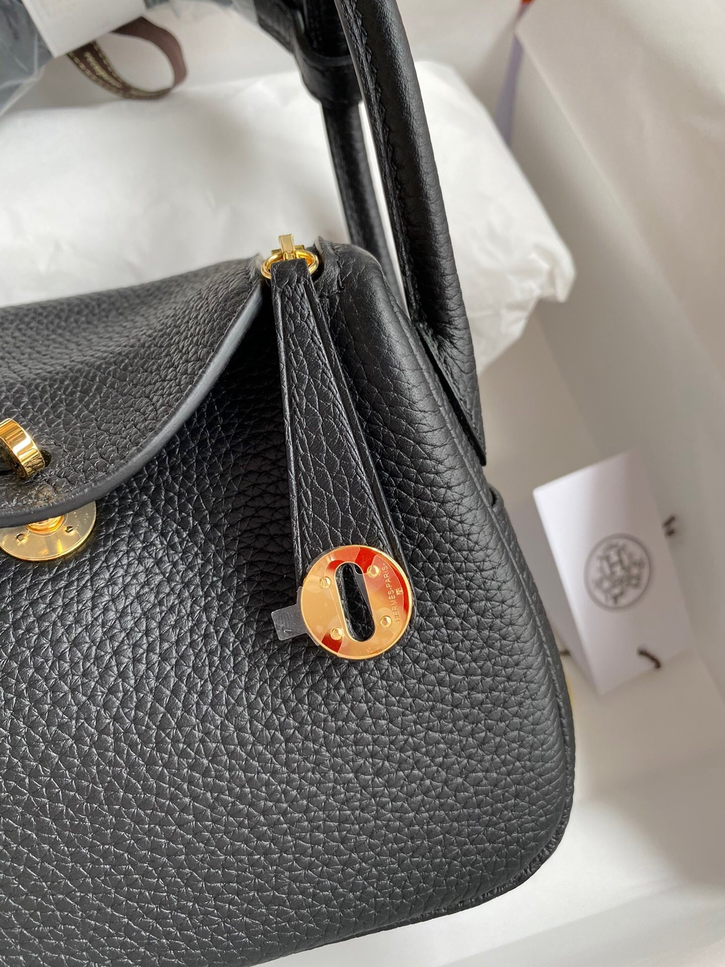 Hermes Mini lindy 19cm