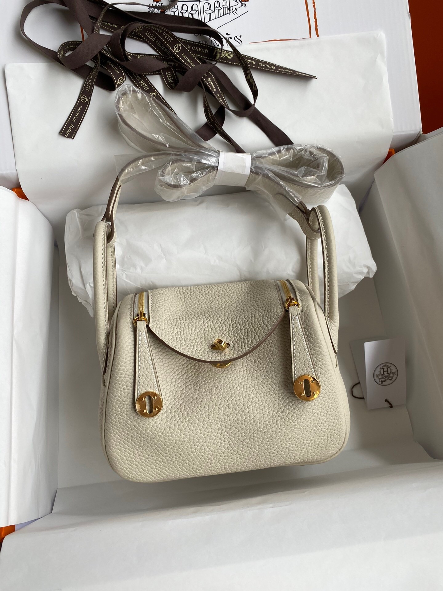 Hermes Mini lindy 19cm