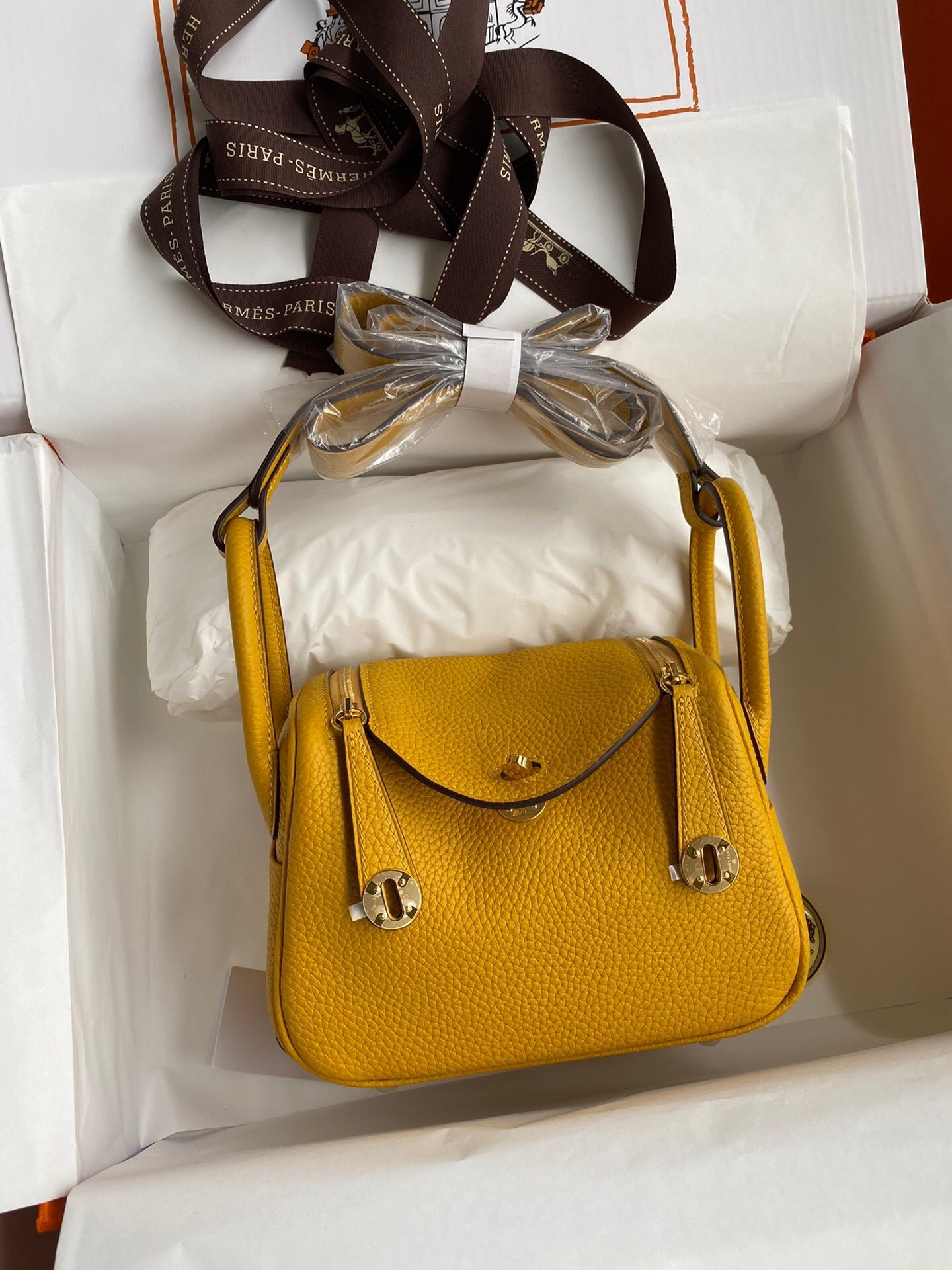 Hermes Mini lindy 19cm