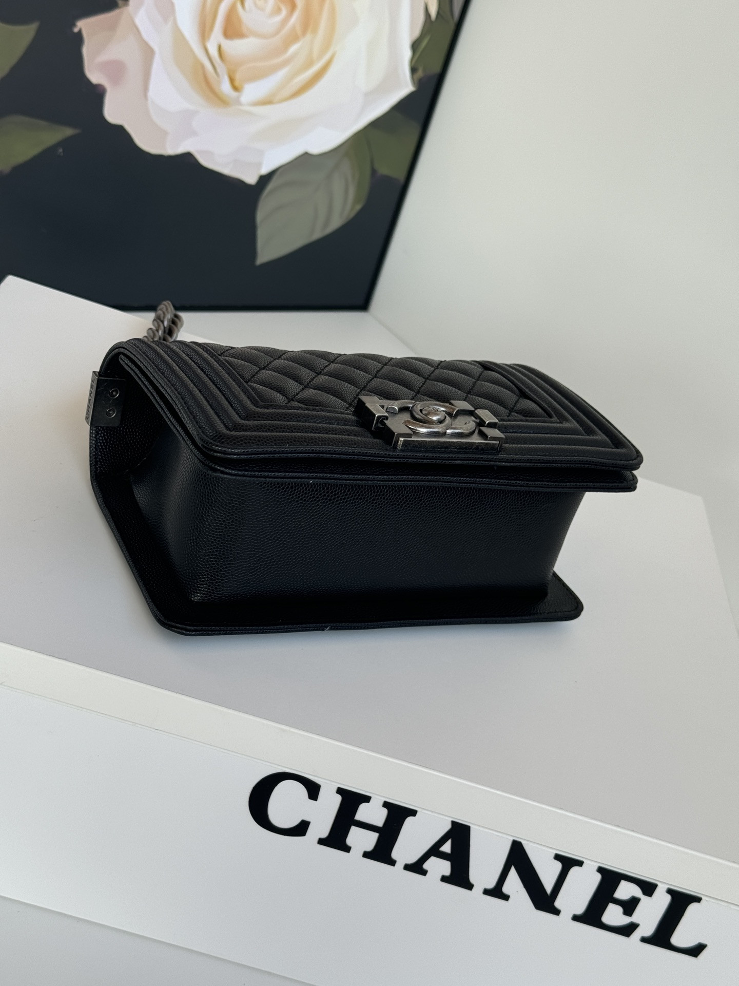 CHANEL Leboy 14.5x 20x 8.4cm