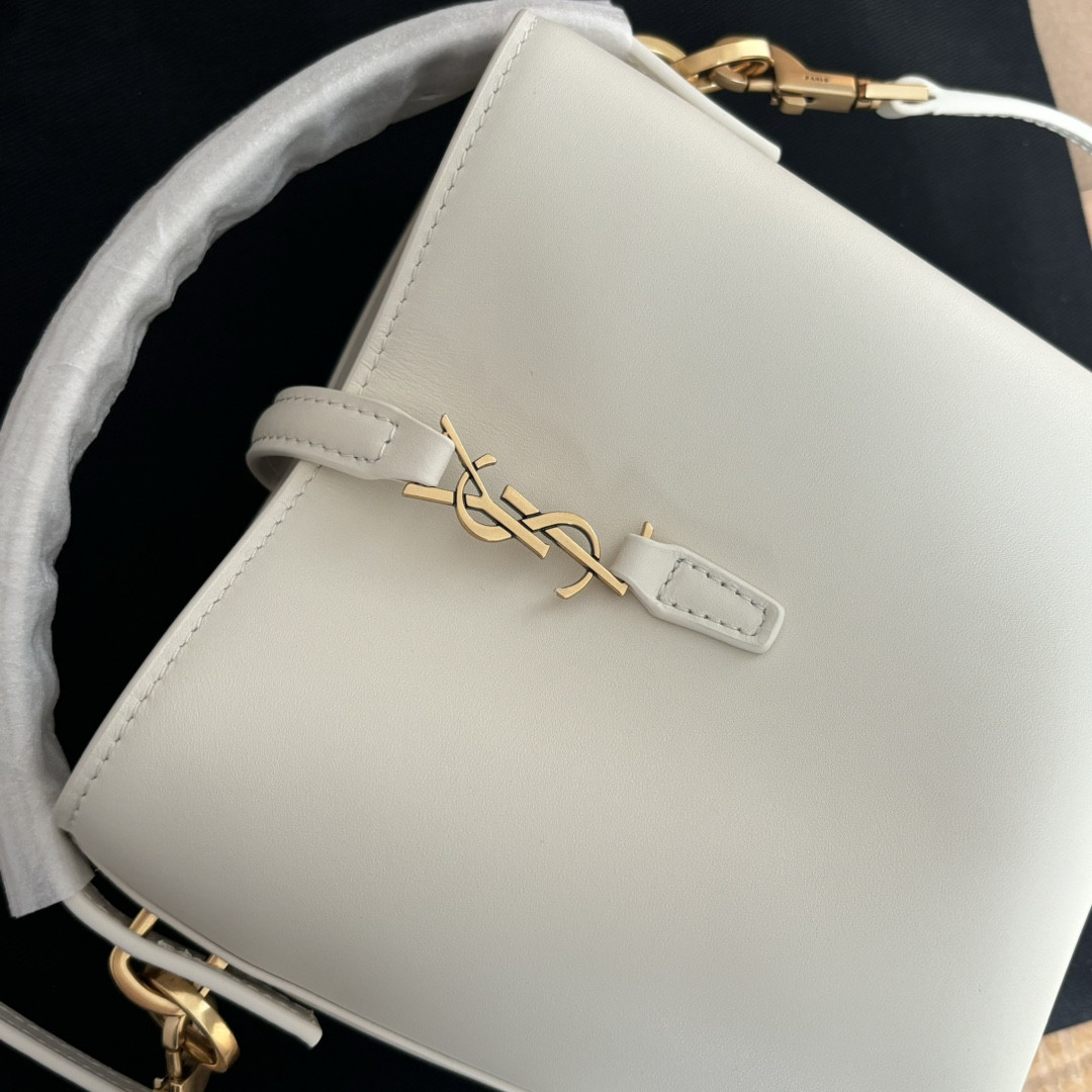 YSL LE 37 Mini (Shiny Leather) 15x13x6cm