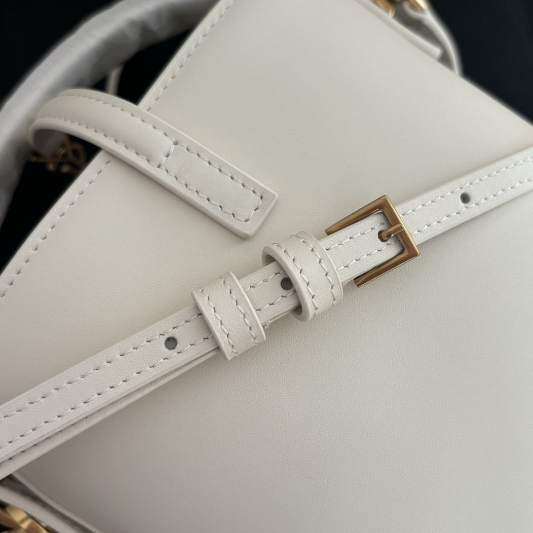 YSL LE 37 Mini (Shiny Leather) 15x13x6cm