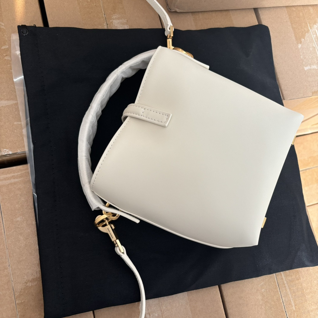 YSL LE 37 Mini (Shiny Leather) 15x13x6cm