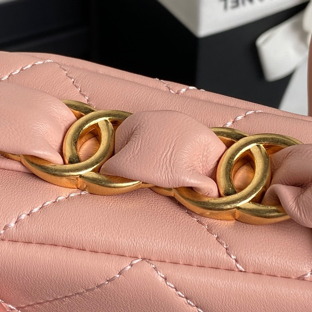 CHANEL FALL-WINTER 2024-25 SMALL FLAP BAG 13x21x7cm