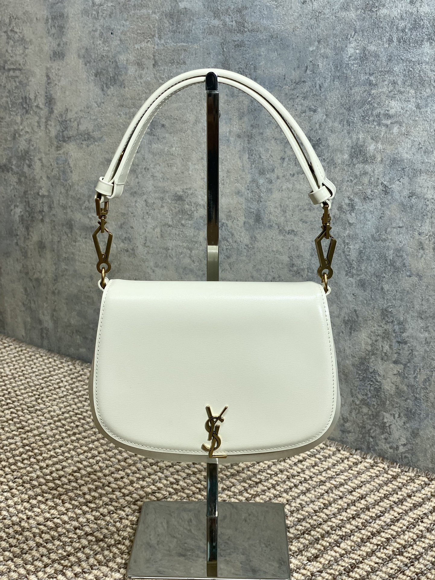 YSL VOLTAIRE TOP HANDLE in BOX SAINT LAURENT 17.5X21X8cm