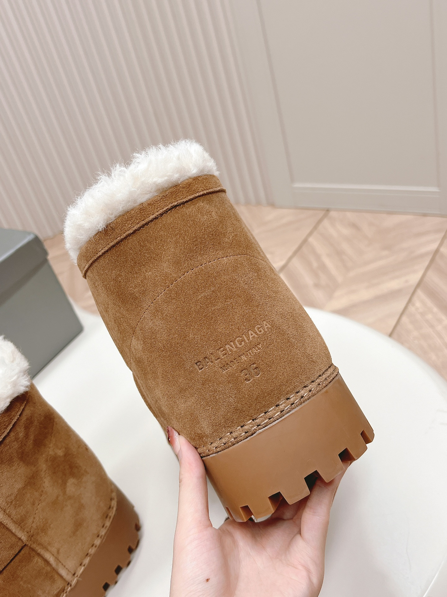 UA Balenciaga Snow Boot