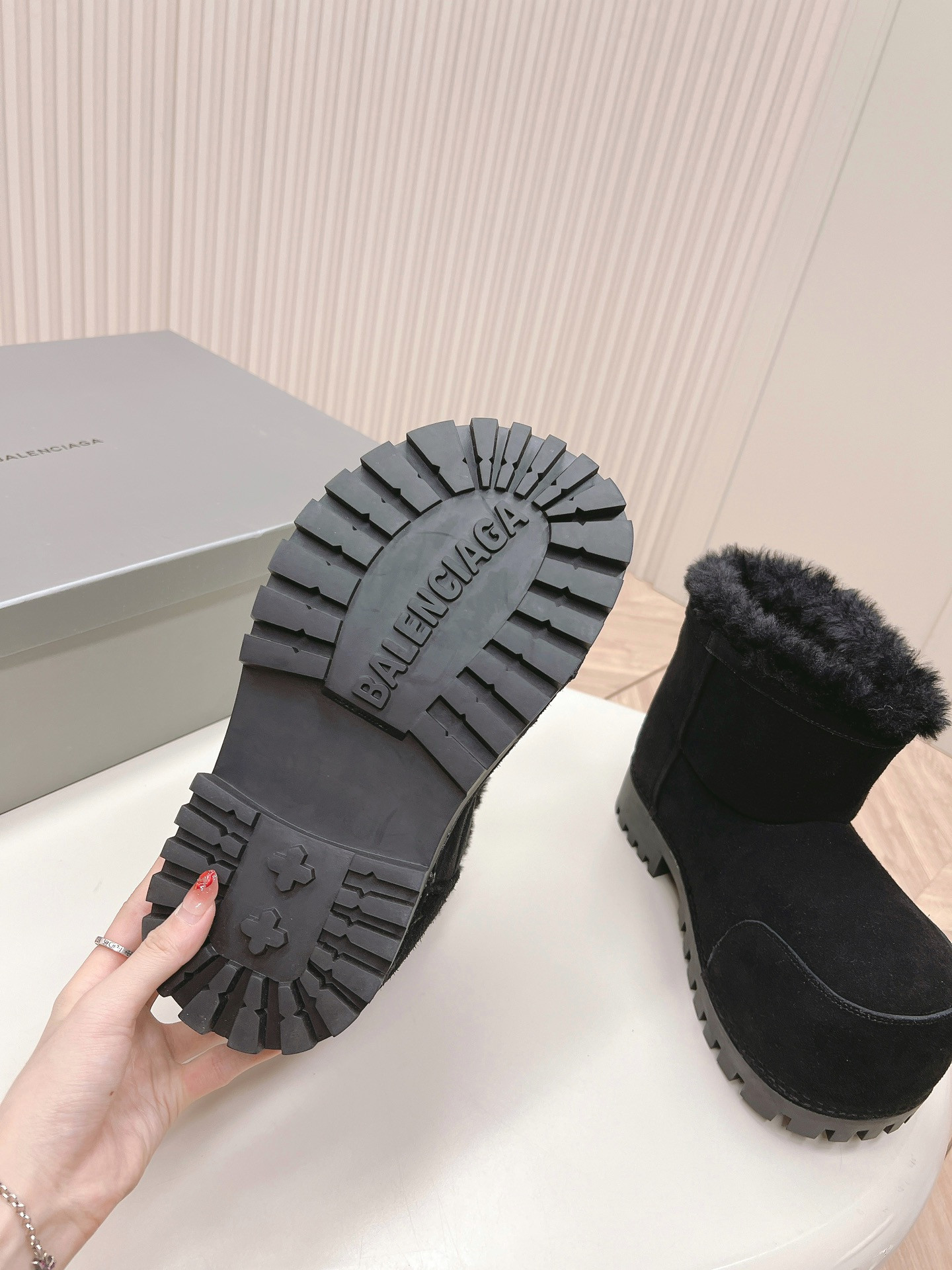 UA Balenciaga Snow Boot