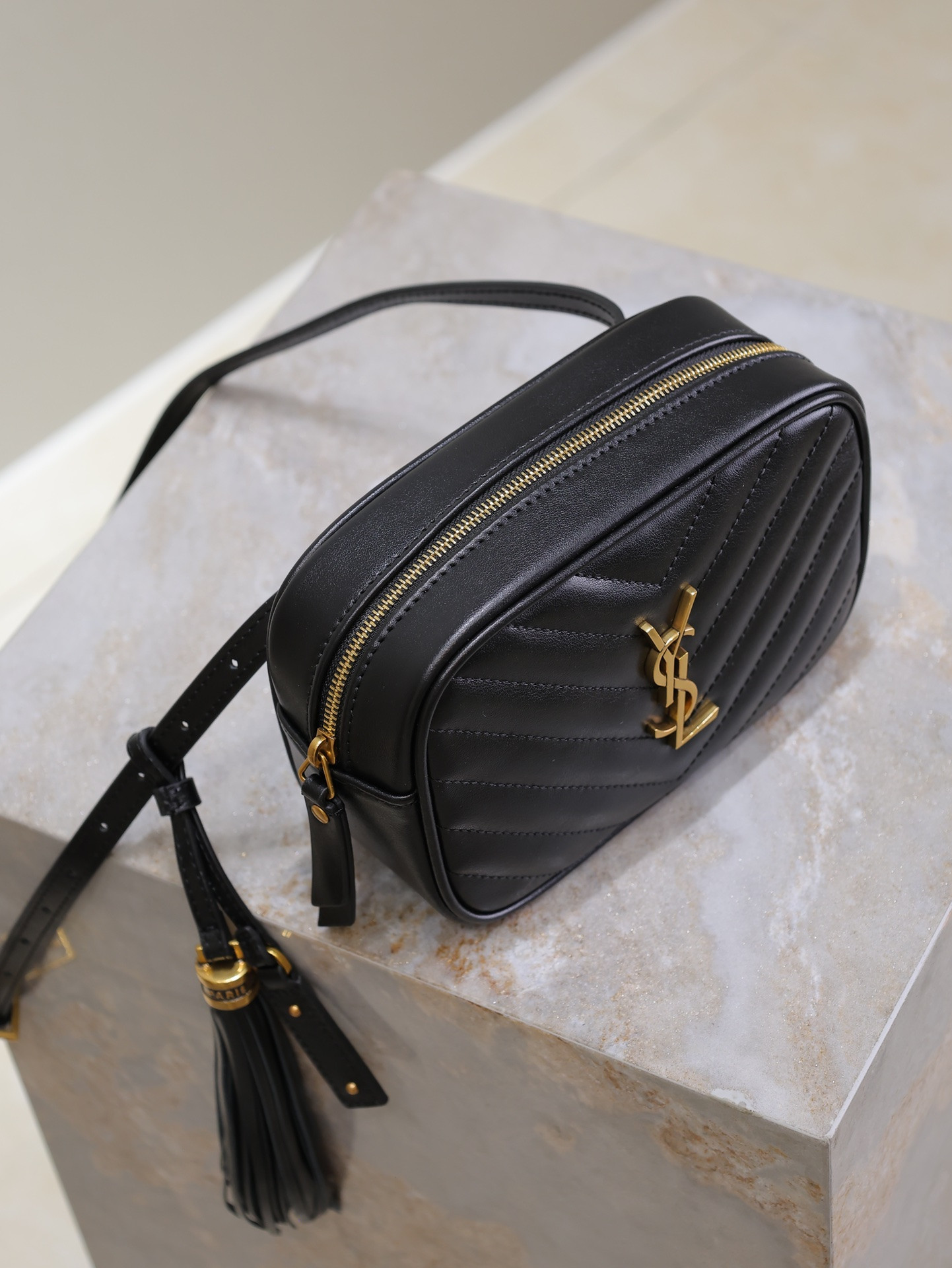 YSL LOU BELT BAG 15.5x10.5x5.5cm