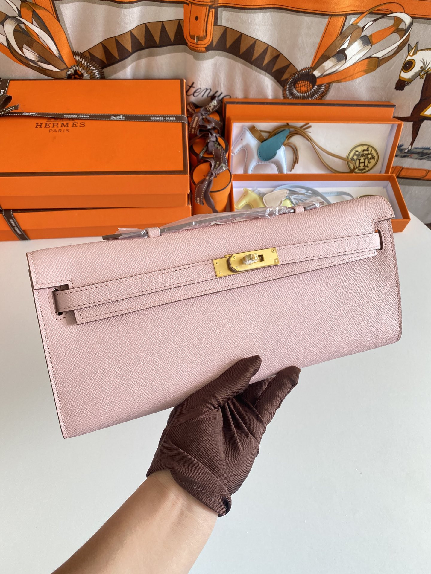Hermes Kelly Cut 31cm Epsom Leather