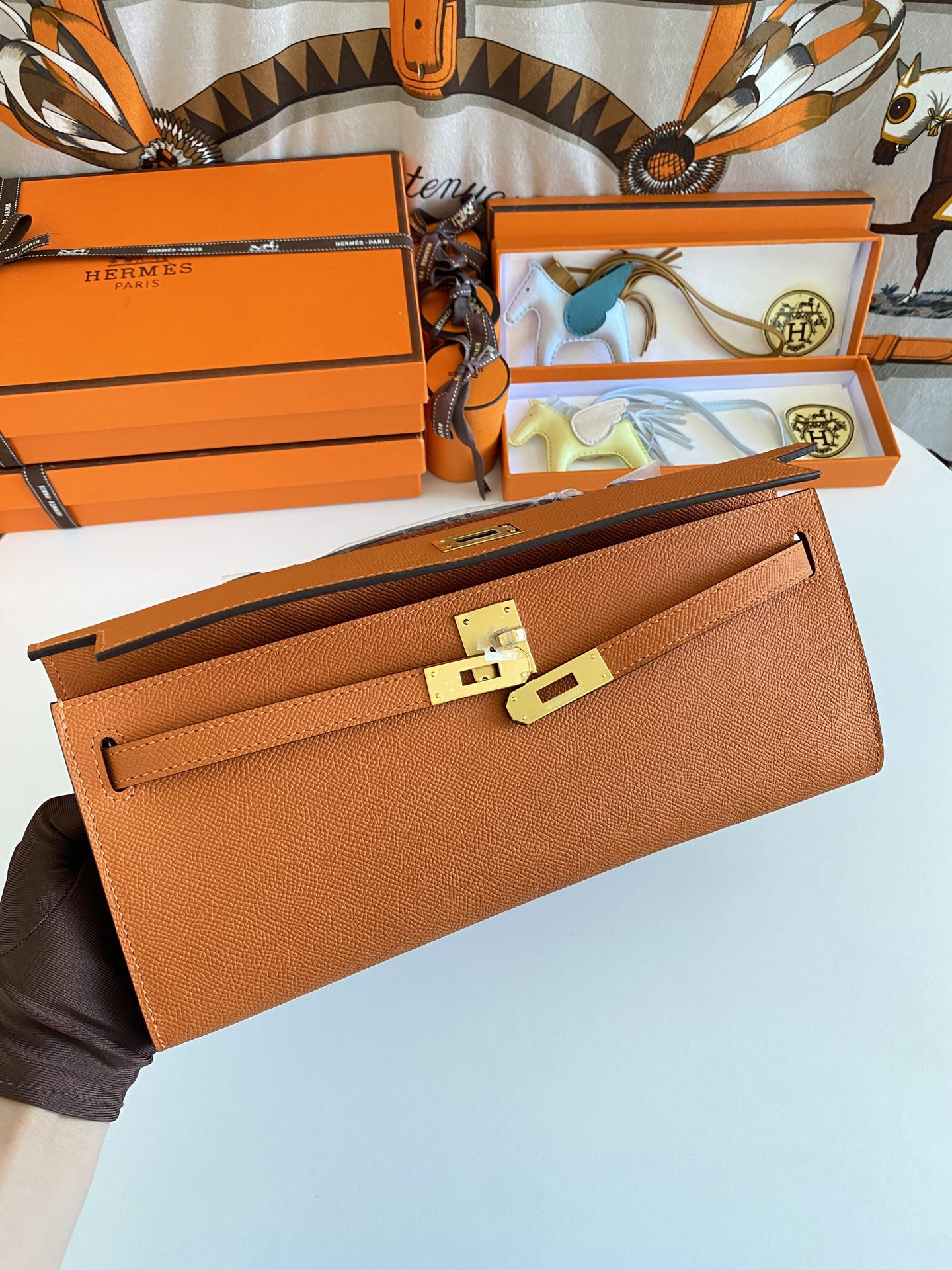 Hermes Kelly Cut 31cm Epsom Leather