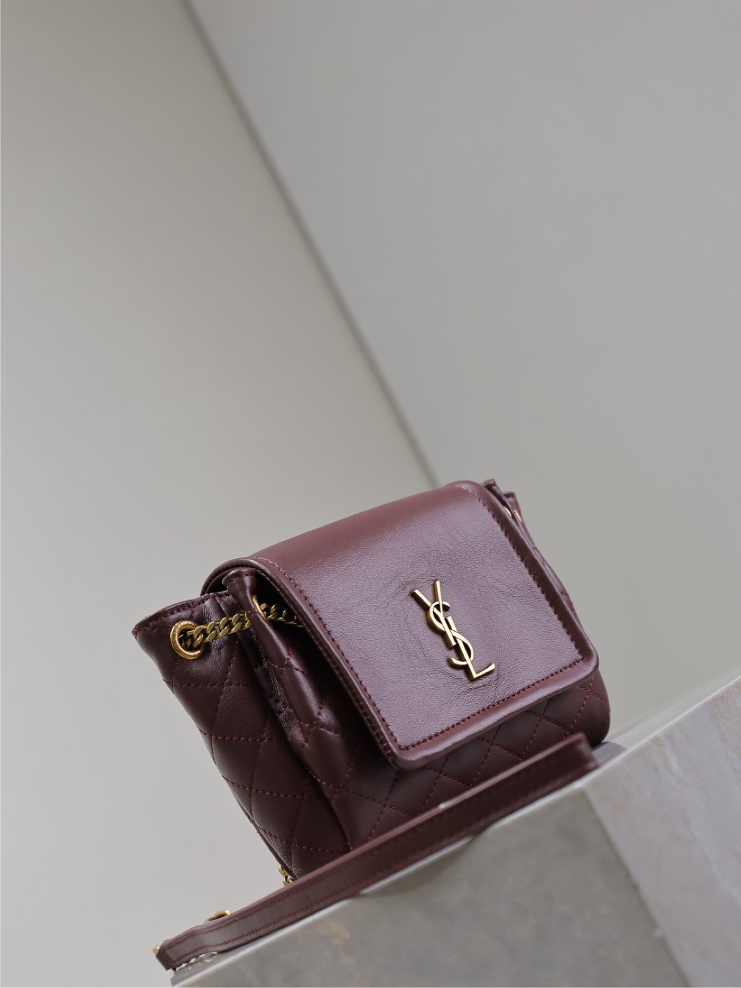 YSL Mini Nolita in lambskin 18x13x6cm