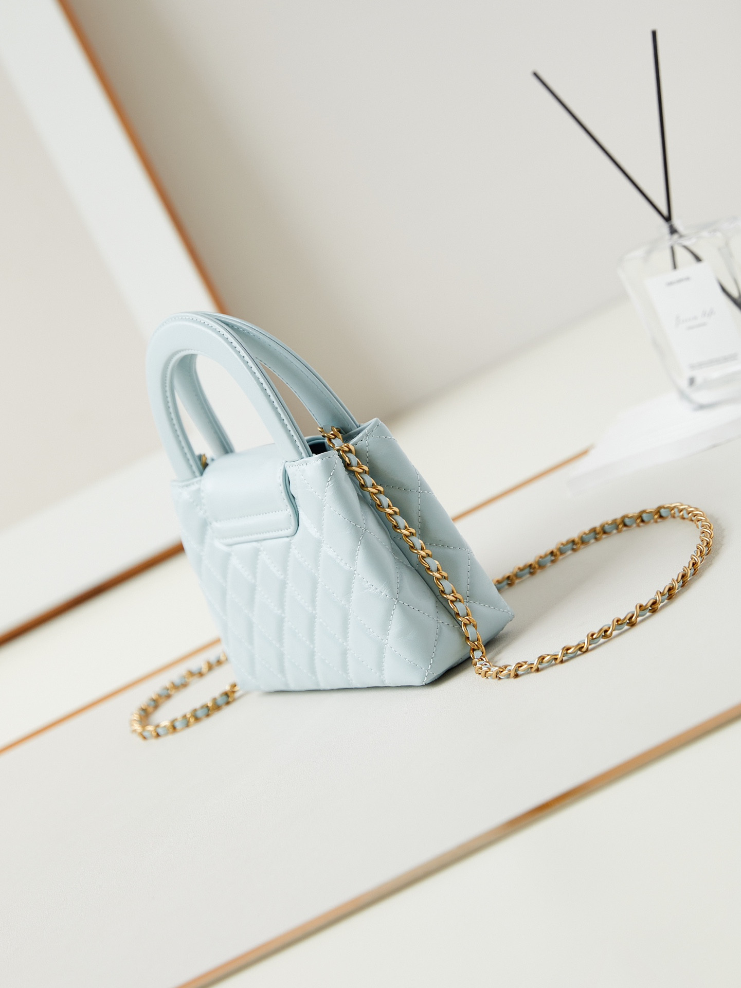 Chanel 23K Kelly 19x13x7cm