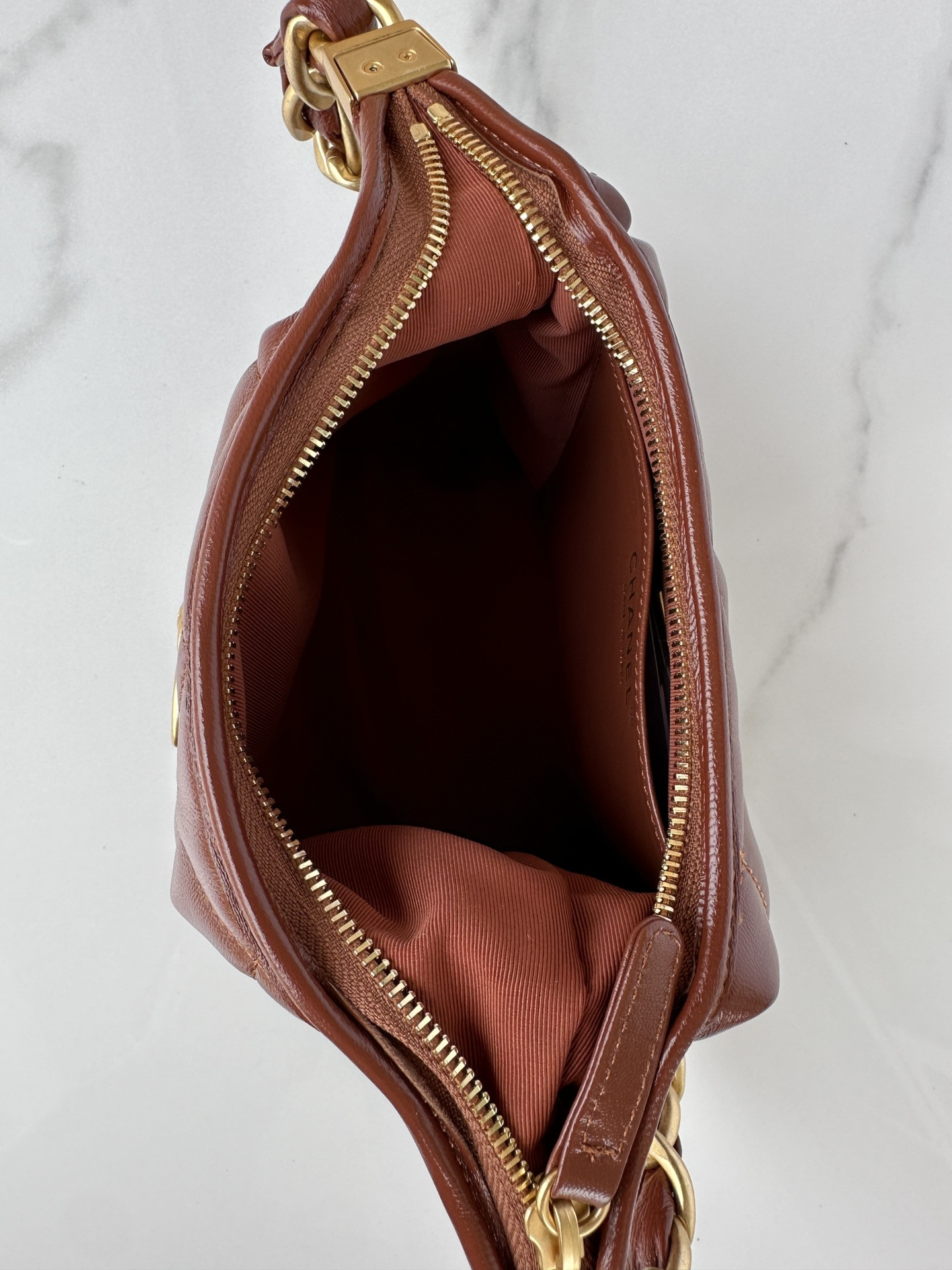 Chanel Hobo Handbag 22×22×9cm