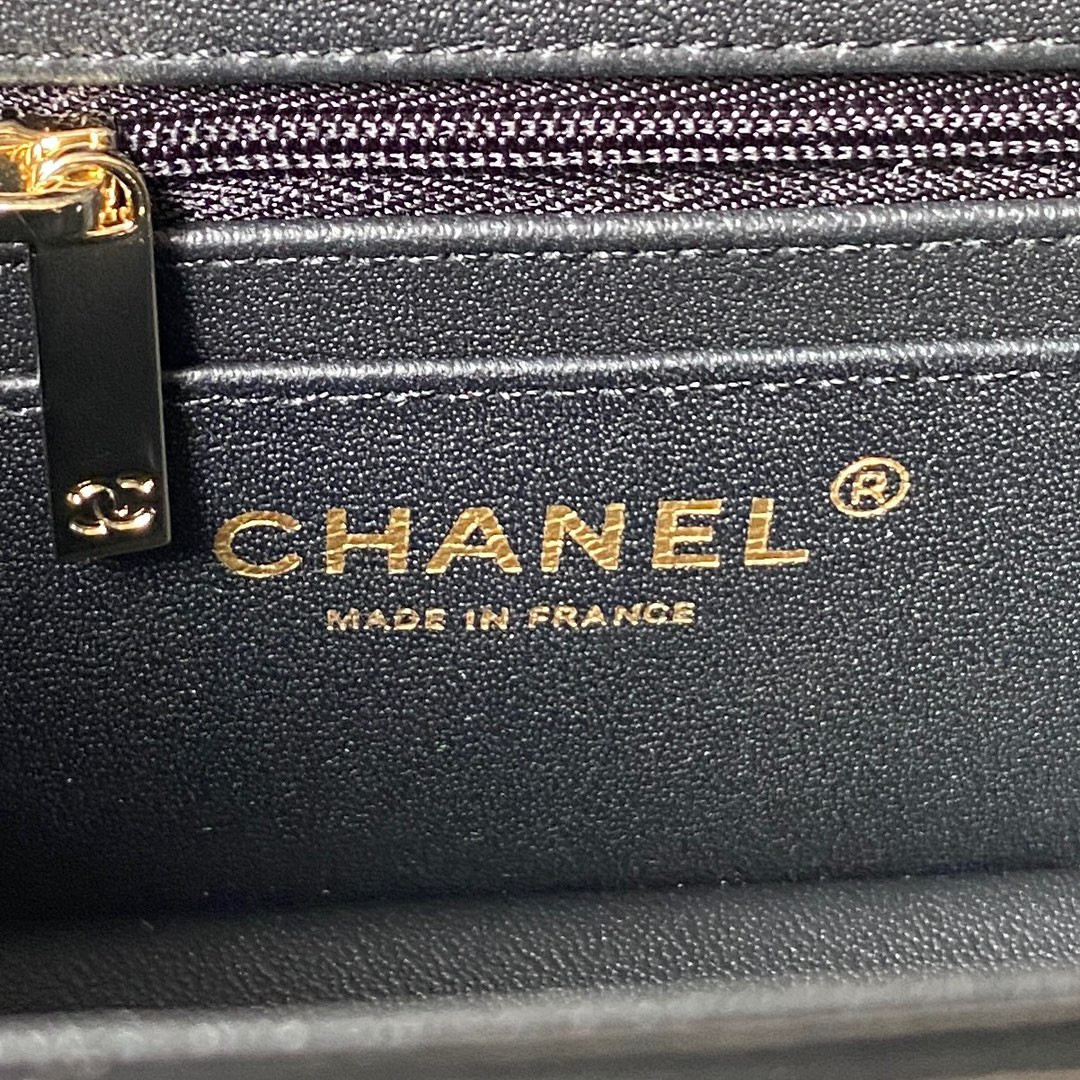 Chanel 23K WALLET ON CHAIN Handbag 10.5×17×8cm