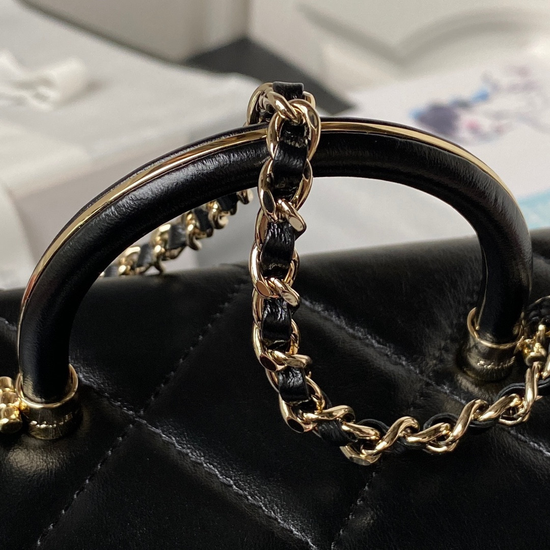 Chanel 23K WALLET ON CHAIN Handbag 13.5×19×8cm