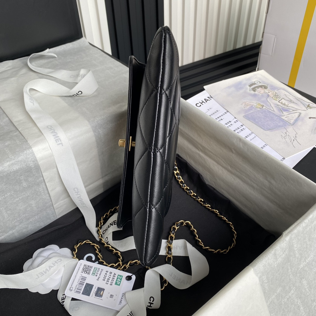 Chanel 24B Evening Bag 19x25X3cm