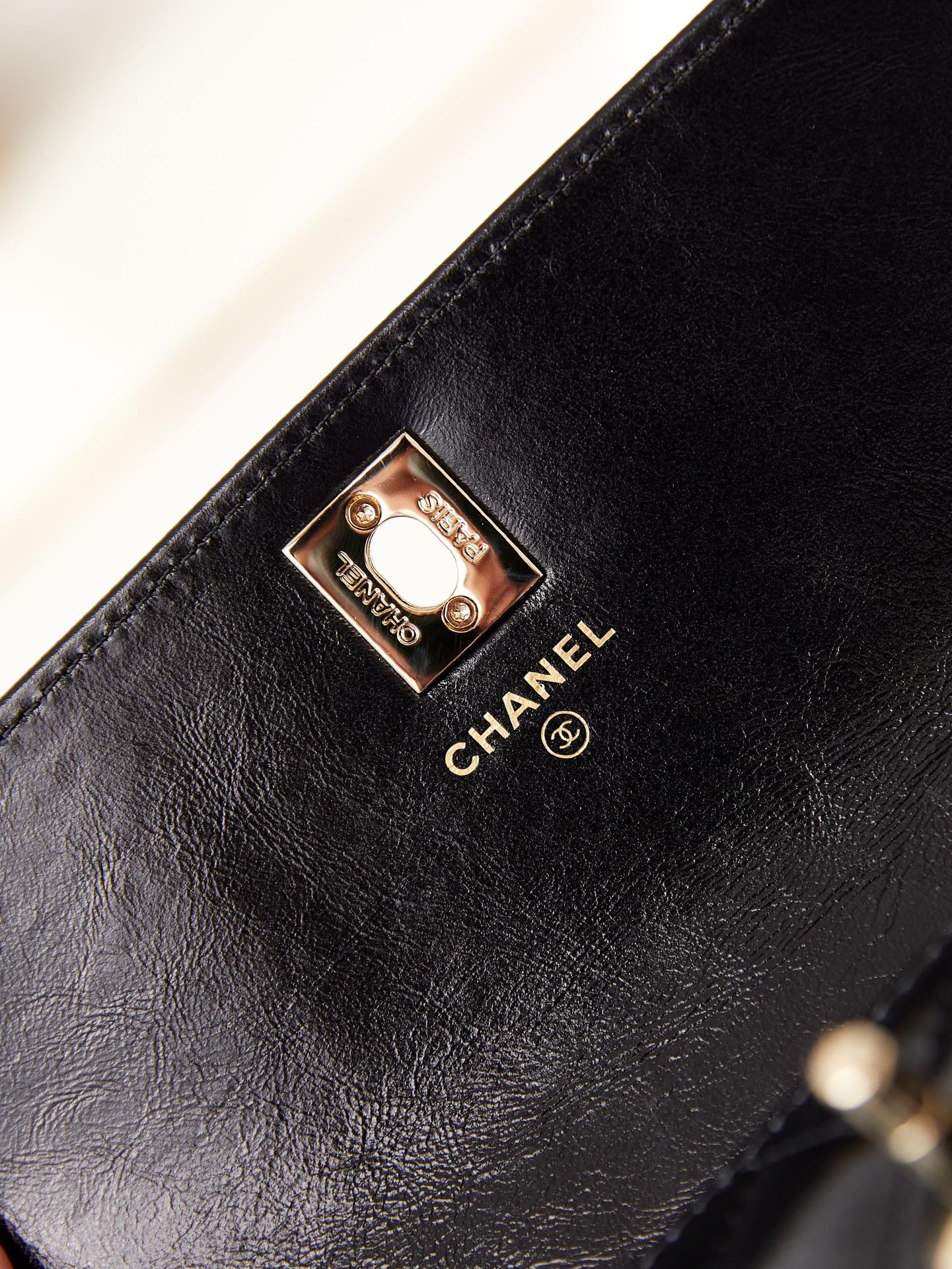 Chanel 24P woc CLASSIC WALLET ON CHAIN 11x18.5x6cm