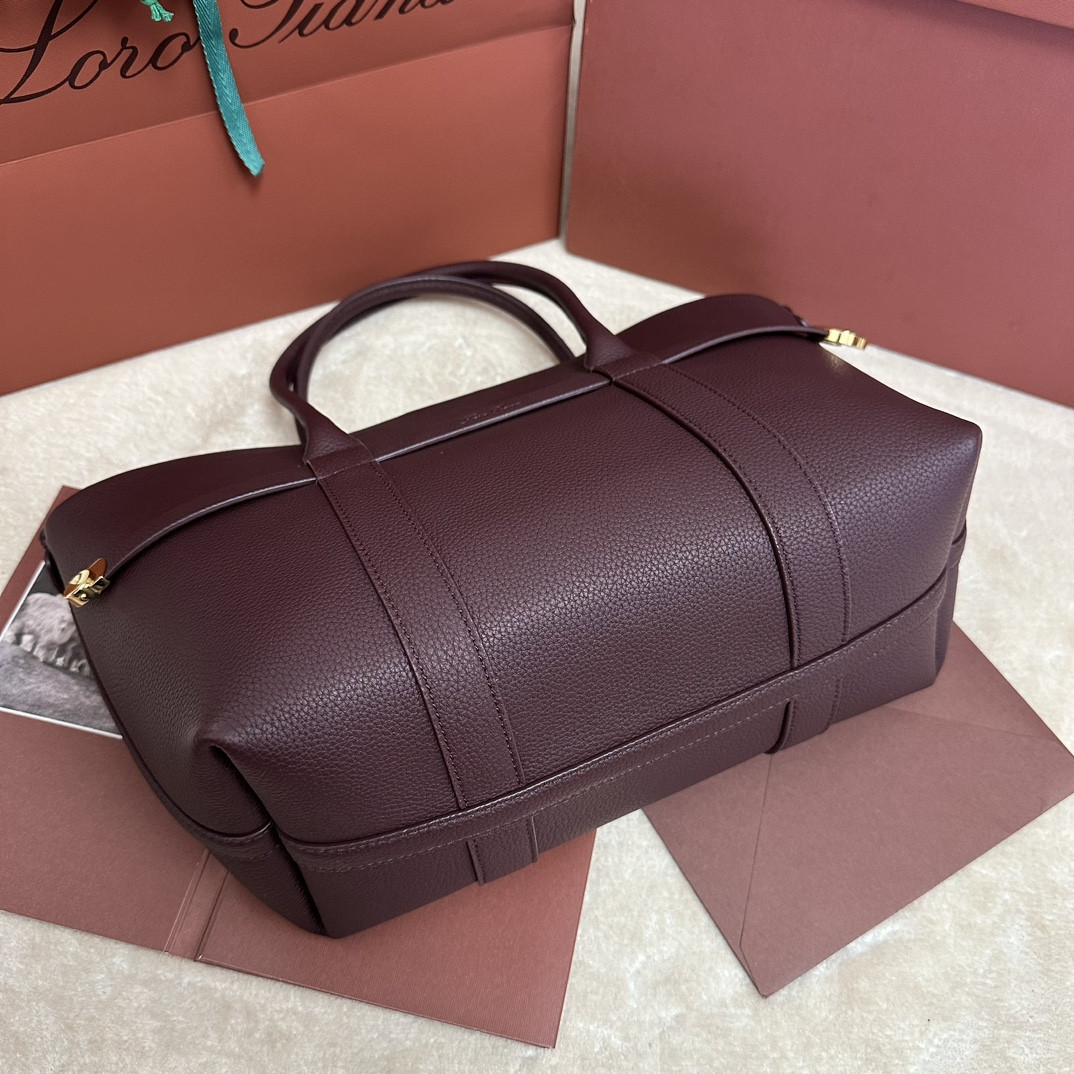 Loro Piana Small Ghiera Shopper 28x19x12cm