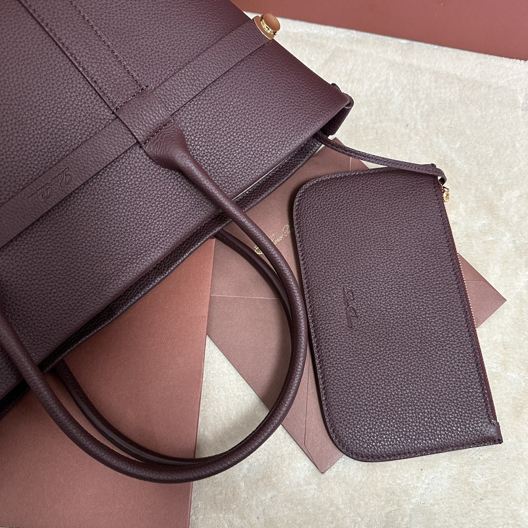 Loro Piana Small Ghiera Shopper 28x19x12cm