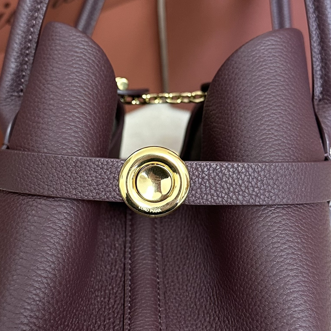 Loro Piana Small Ghiera Shopper 28x19x12cm