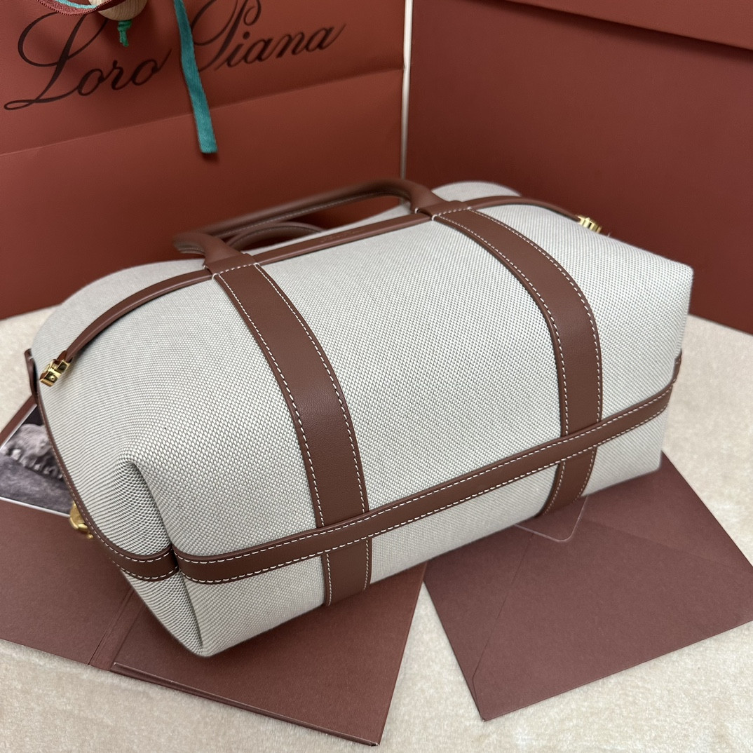Loro Piana Small Ghiera Shopper 28x19x12cm
