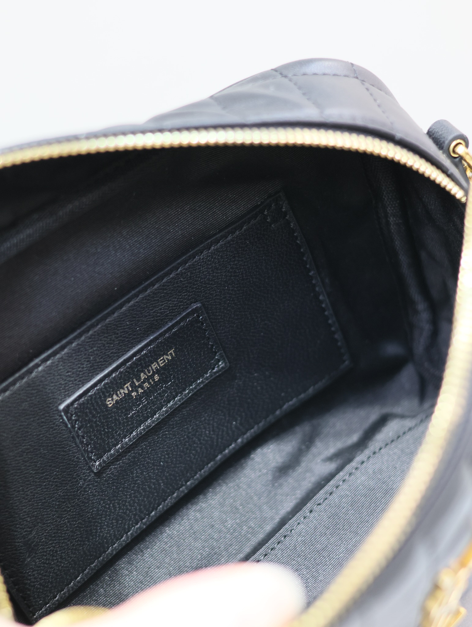 YSL cassandre matelassé carré camera bag in lambskin 19.5x14x4cm