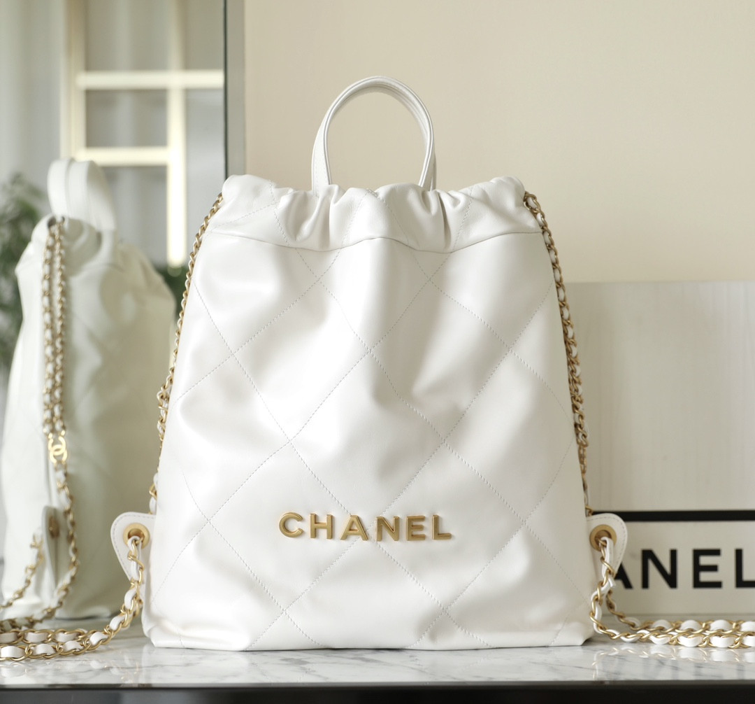 Chanel 22 Handbag Calfskin 29x34x10.5cm