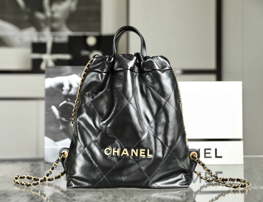 Chanel 22 Handbag Calfskin 29x34x10.5cm