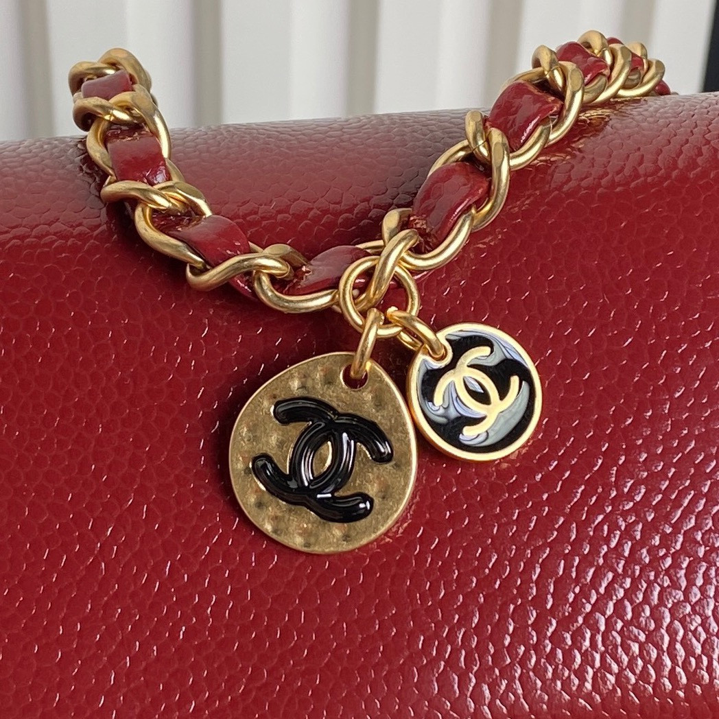 CHANEL MINI FLAP BAG 13×17.5×6cm