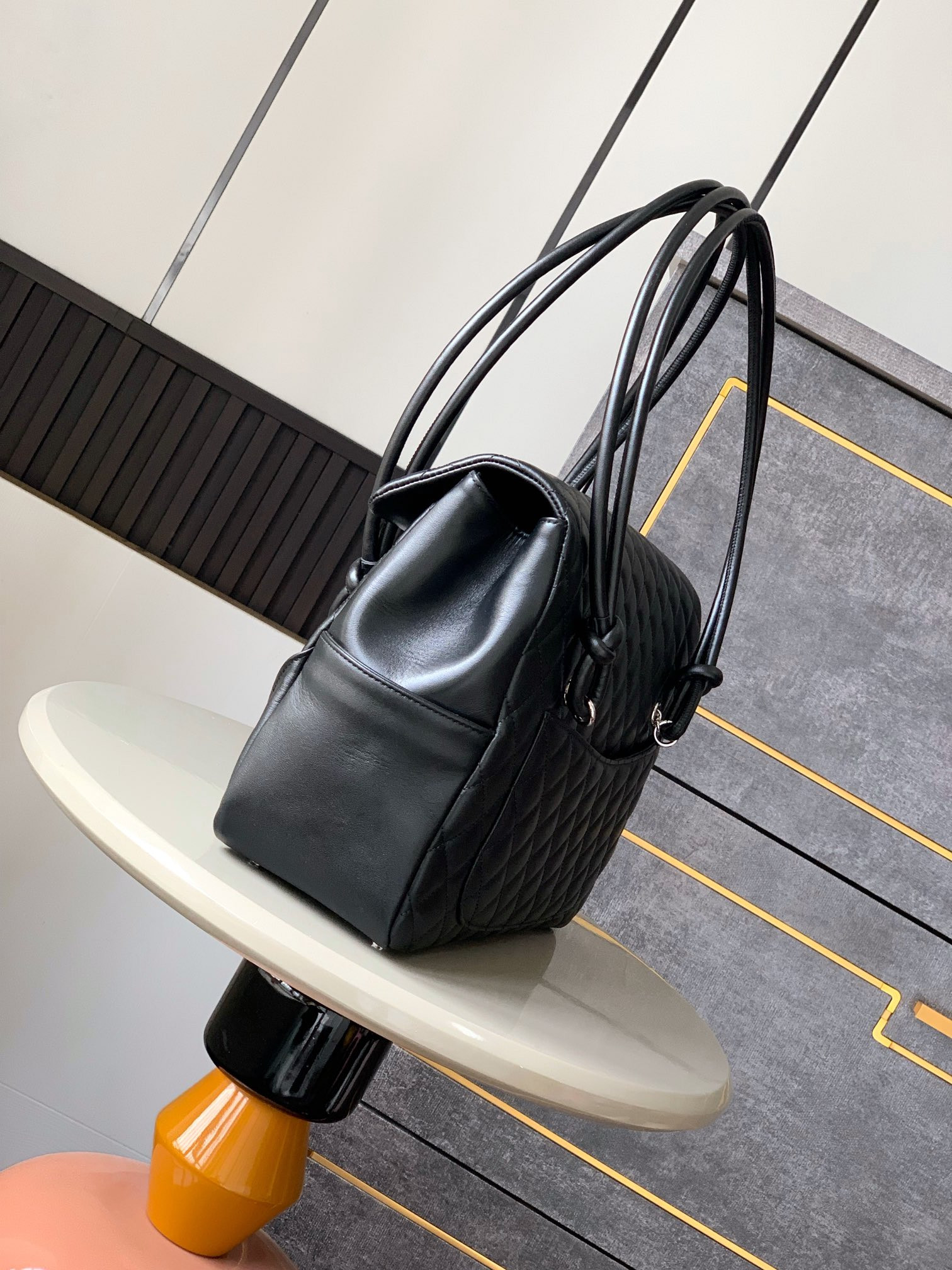 CHANEL Cambon Airport Bag 33x24x11cm