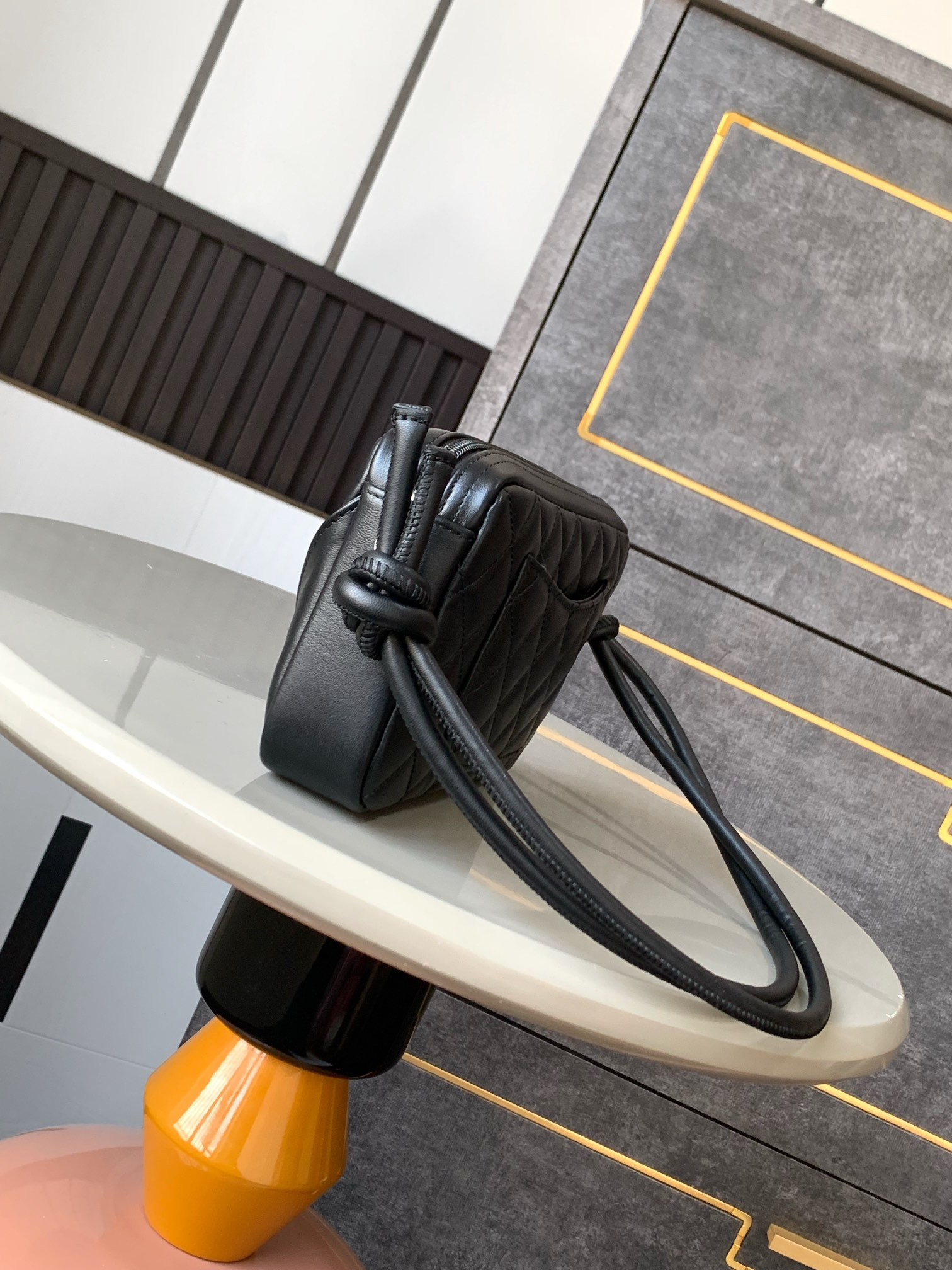 CHANEL Cambon Hobo Bag 20x12x3cm