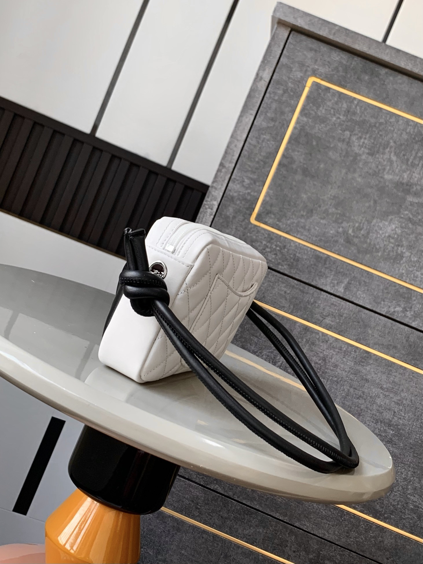 CHANEL Cambon Hobo Bag 20x12x3cm