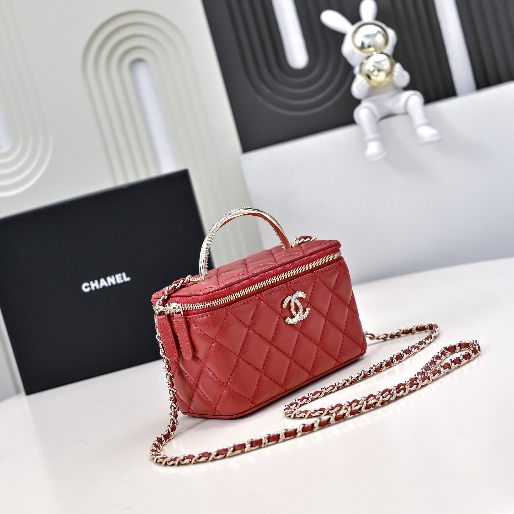 Chanel Clutch With Chain 17cm