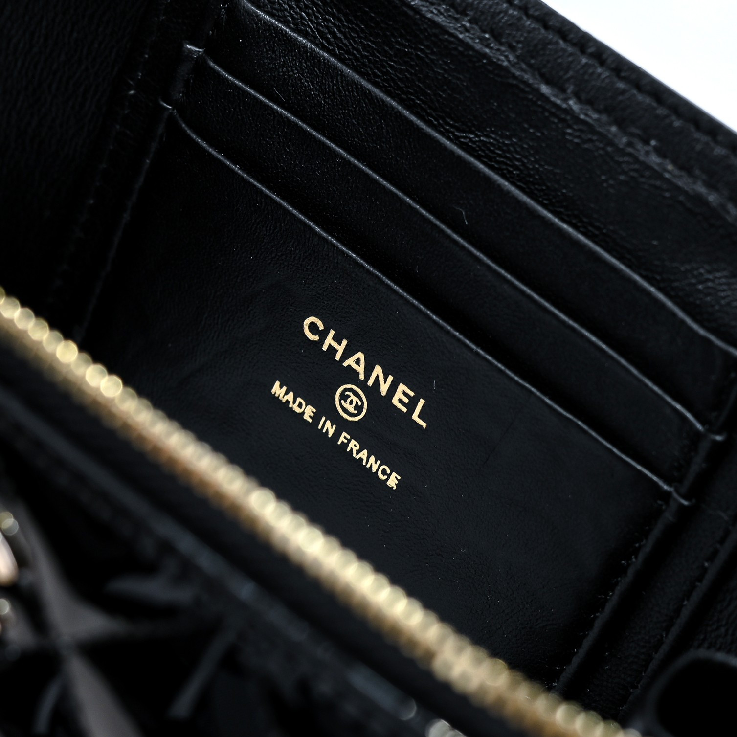 Chanel Long Vanity with chain 16.5x10x8cm