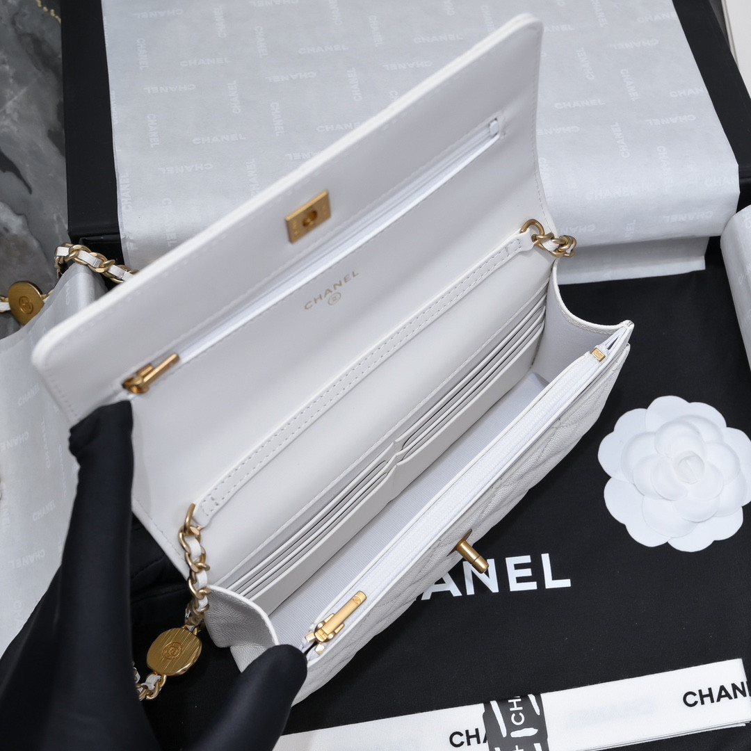 CHANEL WOC CLASSIC WALLET ON CHAIN 19cm