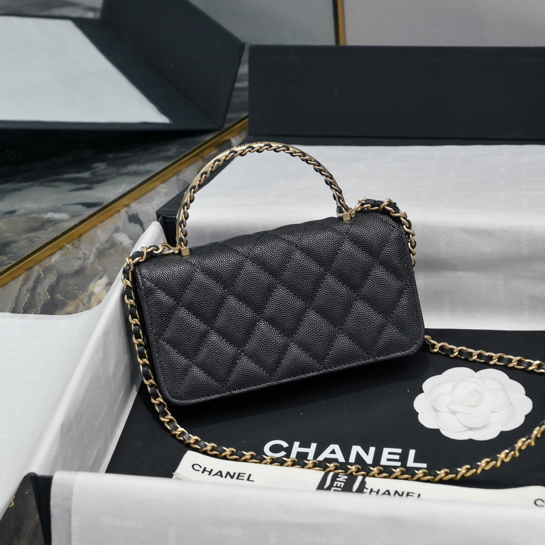 Chanel woc CLASSIC WALLET ON CHAIN 17cm