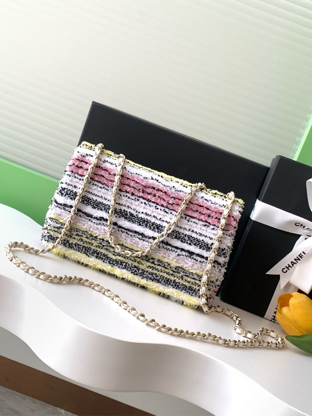 Chanel Flap Bag 14x21x8cm