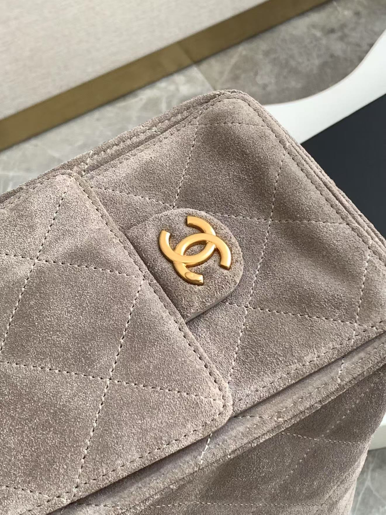 Chanel shopping bag hobo 26x31x13cm