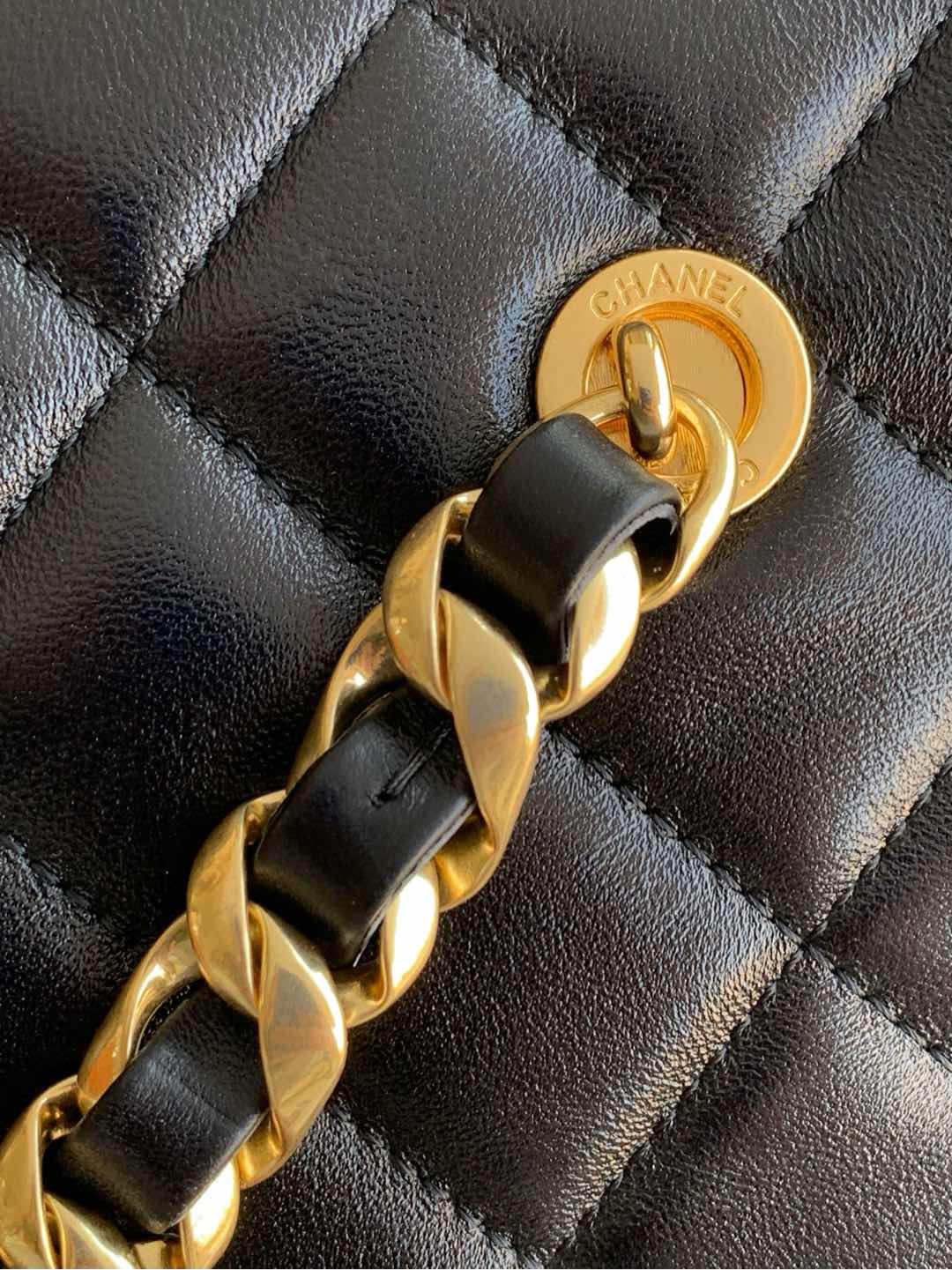 Chanel Bowling Bag 15x25x11cm