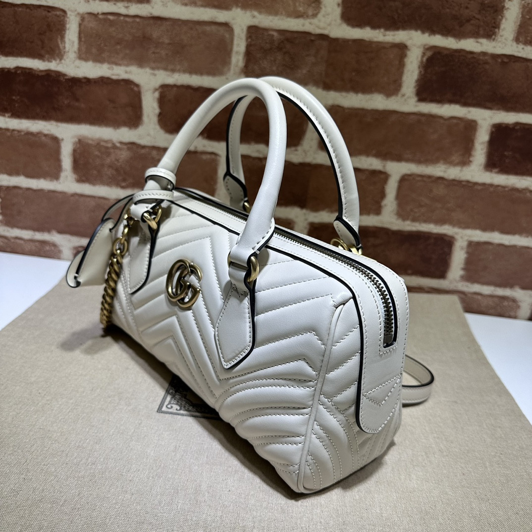 Gucci GG Marmont small top handle bag 27x13.5x10cm
