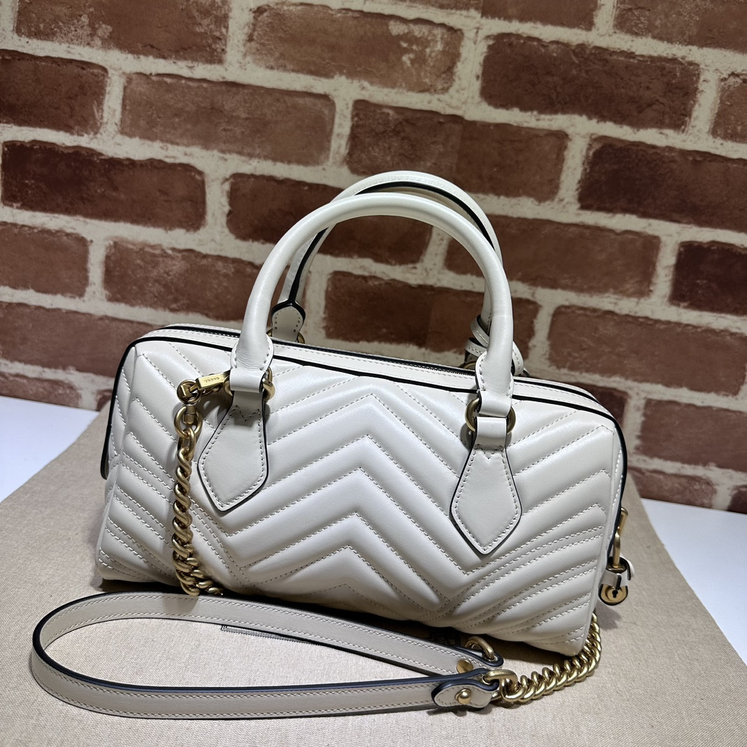 Gucci GG Marmont small top handle bag 27x13.5x10cm