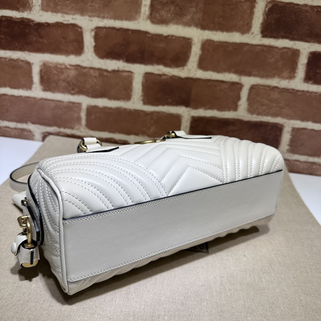 Gucci GG Marmont small top handle bag 27x13.5x10cm