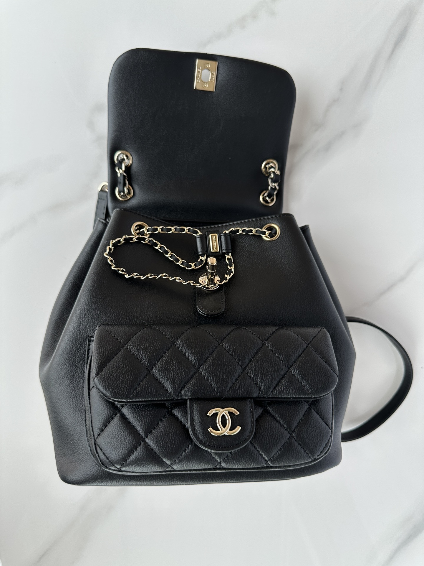 Chanel Backpack 23x21x13cm