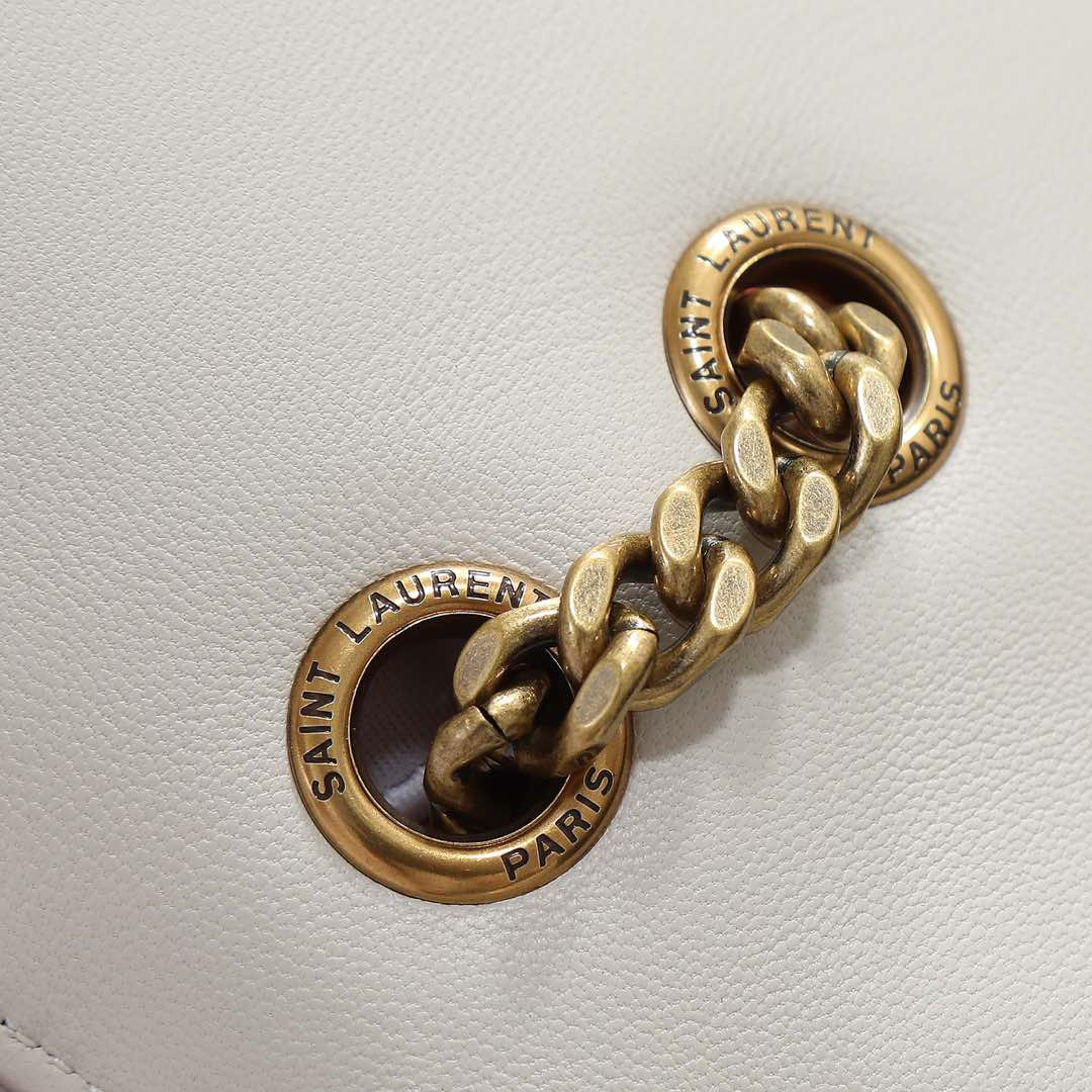 YSL LOULOU medium in MATELASSÉ lambskin 29x17x8cm